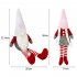 Gnome Plush Doll Decorations Long Legs Mr and Mrs Handmake Ornament for Valentine s Day Men