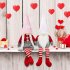 Gnome Plush Doll Decorations Long Legs Mr and Mrs Handmake Ornament for Valentine s Day Men