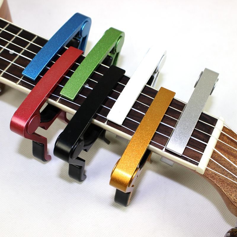 Metal Guitar Capo Quick Change Clamp Key Acoustic Classic Guitar Capo for Tone Adjusting 