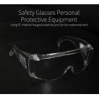 Goggles Glasses Unisex High Definition Fog Blocking Anti dust Droplets Adjustable Eyewear Transparent