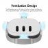 Goggles Protection Anti Scratch Gaming Accessories Preventing Dust Collisions Compatible For Meta Quest3 VR Headset black