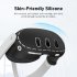 Goggles Protection Anti Scratch Gaming Accessories Preventing Dust Collisions Compatible For Meta Quest3 VR Headset black