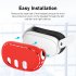 Goggles Protection Anti Scratch Gaming Accessories Preventing Dust Collisions Compatible For Meta Quest3 VR Headset black