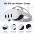 Goggles Protection Anti Scratch Gaming Accessories Preventing Dust Collisions Compatible For Meta Quest3 VR Headset black