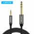 Gold Plated 3 5mm to 6 35mm Audio Cable Connecting Mobile Phone Laptop Converter Line Connectors 1M