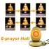 Golden Buddha cell phone with genuine jade  pearl powder lacquer and 24k gold plated finish   This is the single best phone for the successful business woman th