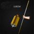 Golden Cudgel Metal Magic Wand Telescopic Stick Show Props Gold