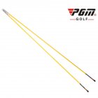 Golf Assist Swing Turn Shoulder Stick Posture Corrector Putting Rod yellow