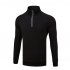Golf Autumn Winter Sweater Male High Collar Long Sleeve Simier Thicken Warm Clothes YF108 black plus blouse M