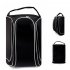Golf Bag Portable Golf Shoes Bag Breathable Bag with Large Capacity Shoe Bag black