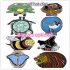 Golf Ball Clip Delicate Craft Markers Unique Animal Pattern Markings Golf Cap Clip  bee