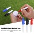 Golf Ball Markers Pen Multi function Sign Plain Putting Alignment Golf Ball Liner Marker Pen Drawing Tool Aids blue