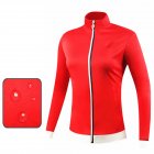 Golf Clothes Autumn Winter Wind Coat Female Sport Jacket Long Sleeve Top red S