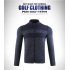 Golf Clothes Autumn Winter Long Sleeve Jacket Warm Knitted Clothes Yf214 navy XL