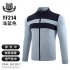 Golf Clothes Autumn Winter Long Sleeve Jacket Warm Knitted Clothes Yf214 gray XL