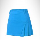 Golf Clothes Female Anti emptied Cotton Soft Breathable Sweat Absorbtion Skirt Qz012 blue S