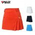 Golf Clothes Female Anti emptied Cotton Soft Breathable Sweat Absorbtion Skirt Qz012 navy L