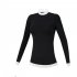 Golf Clothes Female Autumn Winter Clothes Long Sleeve T shirt Slim Golf Suit for Women black M