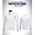 Golf Clothes Male Long Sleeve T shirt Autumn Winter Clothes YF095 navy blue XL