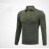 Golf Clothes Male Long Sleeve T shirt Autumn Winter Clothes for Men YF148 Army Green XXL