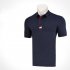 Golf Clothes Male Short Sleeve T shirt Summer Golf Ball Uniform for Men Navy XL