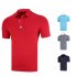 Golf Clothes Male Short Sleeve T shirt Summer Golf Ball Uniform for Men Lake Blue XXL
