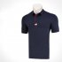 Golf Clothes Male Short Sleeve T shirt Summer Golf Ball Uniform for Men Lake Blue XXL