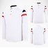 Golf Clothes Male Simier Ball Uniform Autumn Winter Male Long Sleeve T shirt  white L