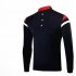Golf Clothes Male Simier Ball Uniform Autumn Winter Male Long Sleeve T shirt  Navy XL