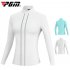 Golf Clothes Women Long Sleeve T shirt Autumn Winter Warm Stand Collar Golf Suit YF205 blue XL