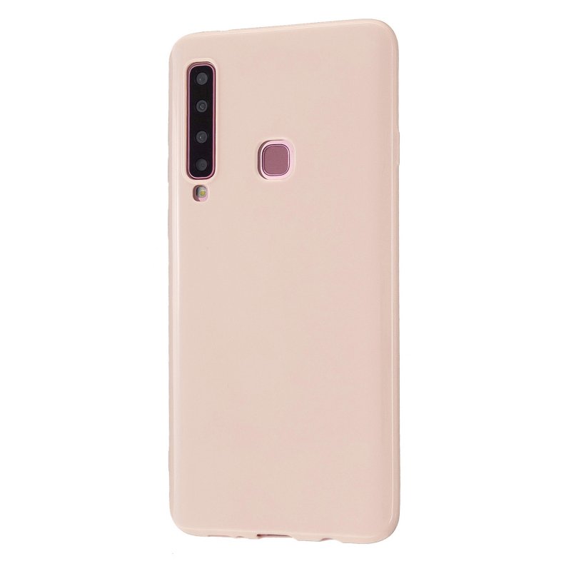 For Samsung A7 2018/A920 Smartphone Case Soft TPU Precise Cutouts Anti-slip Overal Protection Cellphone Cover  Sakura pink