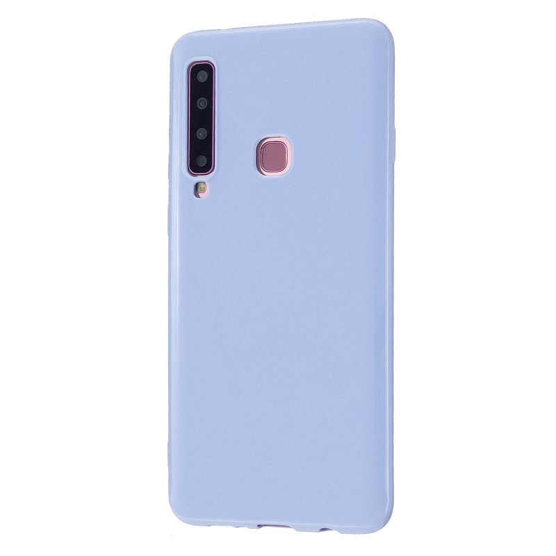 For Samsung A7 2018/A920 Smartphone Case Soft TPU Precise Cutouts Anti-slip Overal Protection Cellphone Cover  Taro purple