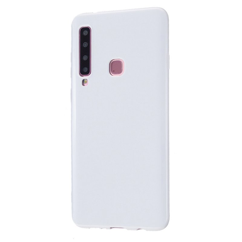 For Samsung A7 2018/A920 Smartphone Case Soft TPU Precise Cutouts Anti-slip Overal Protection Cellphone Cover  Milk white