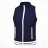 Golf Clothes for Women Vest Thicken Simier Warm Sport Vest Golf Suit Plus vest  cyan  M