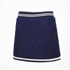 Golf Clothes for Women Vest Thicken Simier Warm Sport Vest Golf Suit Short skirt [navy]_S
