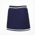 Golf Clothes for Women Vest Thicken Simier Warm Sport Vest Golf Suit Short skirt  navy  XL