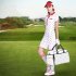 Golf Clothing Bag Fashion Bag Waterproof PU Golf Bag Huge Capacity Single Shoe Bag white