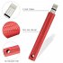 Golf Club Cleaner Wedge Iron Groove Sharpener Golf Club Cleaning Tool Golf Groove Cutter Tool Golf Training Aids Rose red