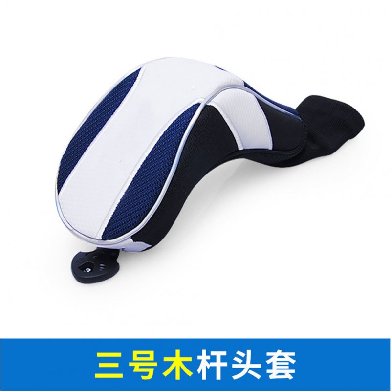 Golf Rod Head Covers Secondary Cover Wooden Head Cover Iron Golf Cover GT015 (three sets of wood)