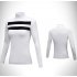 Golf Sun Block Base Shirt Milk Fiber Long Sleeve Autumn Winter Clothes YF144 white M