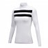 Golf Sun Block Base Shirt Milk Fiber Long Sleeve Autumn Winter Clothes YF144 white XL