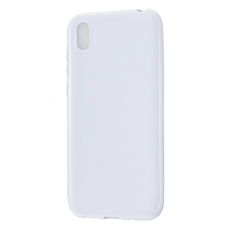 For Redmi 7/7A/Note 7/Note 7 Pro Cellphone Cover Overall Protection Soft TPU Anti-Slip Anti-Scratch Phone Case Milk white