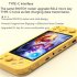 Gr3000 Handheld Game Console 5 1 inch Type c Interface Retro Game Console Compatible for Fc gba gbc md nes sfc ps Yellow