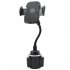 Gravity Linkage Mobile Phone Bracket Stable Cup Phone Holder Quick Extension Stand 360 degree Rotation black   silver