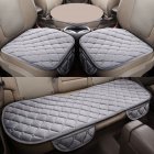 Gray 3 Pcs Soft Comfortable Car Cushion