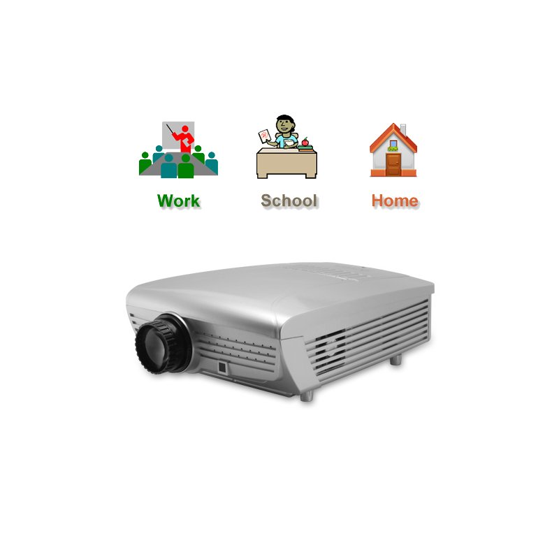 Multimedia LCD Projector