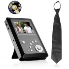 Great wireless necktie camera with wireless portable video receiver for recording all the action   Where can you purchase one   From Chinavasion com 
