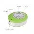 Green Mini Portable Eyelash Extension Glue Quick Dry Air Conditioning Fan with Mirror green