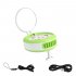 Green Mini Portable Eyelash Extension Glue Quick Dry Air Conditioning Fan with Mirror green