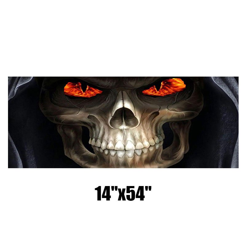 Grim Reaper Rear Window Tint Graphic Decal Wrap Back Pickup Graphics 135*36cm